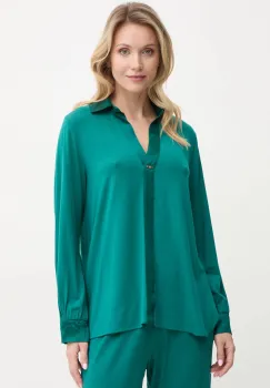 United Colors of Benetton bluza de pijama femei, culoarea verde, 3ZEW3M007 imagine