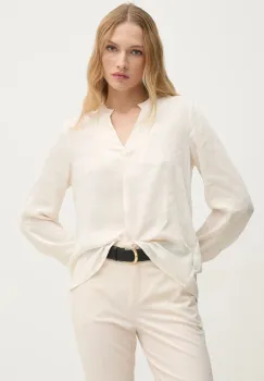 United Colors of Benetton bluza femei, culoarea bej, modelator, 58B2DQ007 imagine