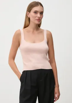 United Colors of Benetton bluza femei, culoarea bej, neted, 1090DH019 imagine