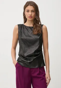 United Colors of Benetton bluza femei, culoarea negru, neted, 54I7DQ09X imagine