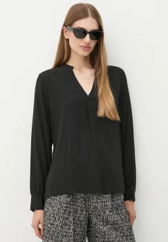 United Colors of Benetton bluza femei, culoarea negru, neted, 59WJDQ097 imagine