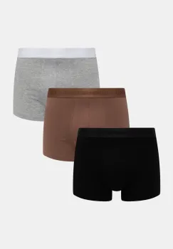 United Colors of Benetton boxeri 3-pack barbati, culoarea gri, 3OP82X01E imagine