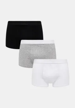United Colors of Benetton boxeri 3-pack culoarea gri, 3OP82X01E imagine