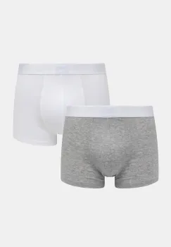 United Colors of Benetton boxeri barbati, culoarea gri, 3XKP2X01C imagine