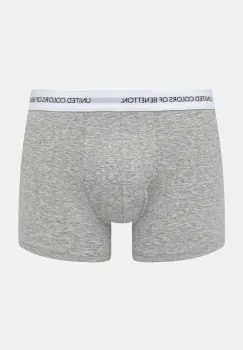 United Colors of Benetton boxeri barbati, culoarea gri imagine