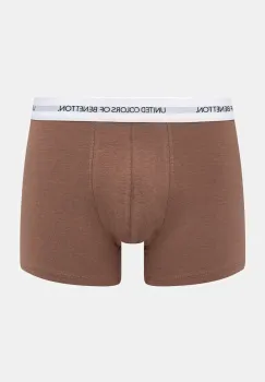 United Colors of Benetton boxeri barbati, culoarea maro imagine