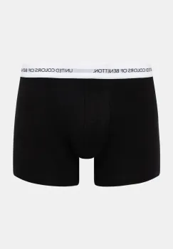 United Colors of Benetton boxeri barbati, culoarea negru imagine