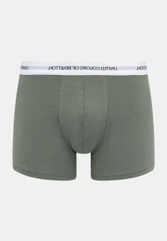 United Colors of Benetton boxeri barbati, culoarea verde imagine