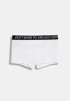 United Colors of Benetton boxeri copii 2-pack culoarea alb, 3OP80X230 imagine