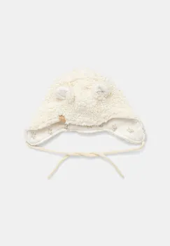United Colors of Benetton caciula bebe culoarea bej, 68HPAA011 imagine