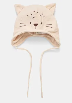 United Colors of Benetton caciula copii culoarea bej, din tesatura neteda, 6U87AA00S imagine