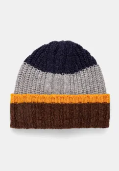 United Colors of Benetton caciula de lana culoarea gri, de lana, din tricot gros, 123MKA00Q imagine