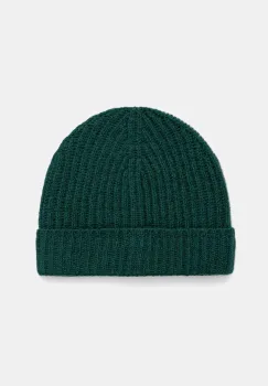 United Colors of Benetton caciula de lana culoarea negru, de lana, din tesatura neteda, 1302U0724 imagine