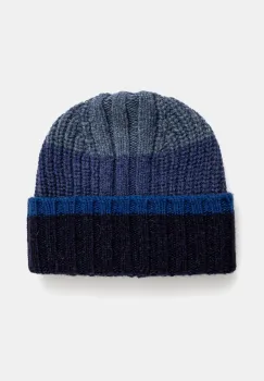 United Colors of Benetton caciula de lana de lana, din tricot gros, 123MKA00Q imagine