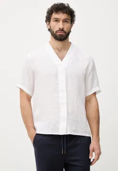United Colors of Benetton Camasa barbateasca din in imagine