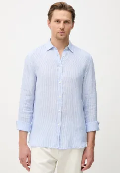 United Colors of Benetton camasa barbateasca din in imagine