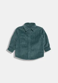 United Colors of Benetton camasa copii culoarea verde, 5IKTGQ02W imagine