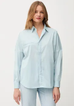 United Colors of Benetton camasa cu guler clasic, relaxed, 54KXDQ0CB imagine