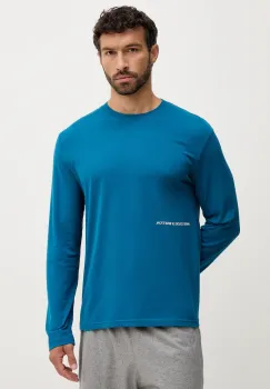 United Colors of Benetton camasa cu maneca lunga din bumbac cu imprimeu, 30964M021 imagine