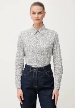 United Colors of Benetton camasa culoarea alb, cu guler clasic, regular, 5Q6SDQ0AY imagine