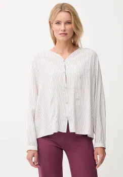 United Colors of Benetton camasa culoarea alb, regular, 570QDQ0CH imagine