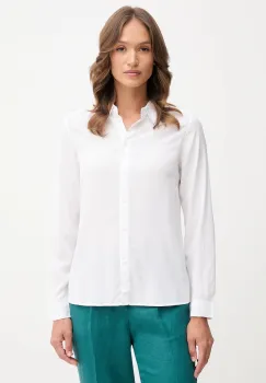 United Colors of Benetton camasa culoarea roz, cu guler clasic, regular, 5WPWDQ0B0 imagine