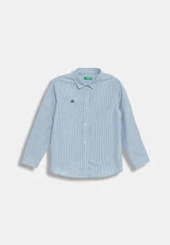 United Colors of Benetton camasa de bumbac pentru copii 54AZGQ00J imagine