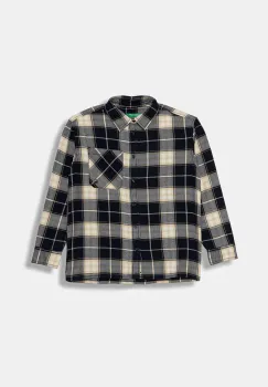 United Colors of Benetton camasa de bumbac pentru copii culoarea bleumarin, 5LQHCQ04B imagine