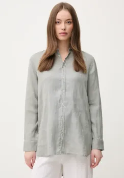 United Colors of Benetton camasa de in culoarea verde, cu guler clasic, regular imagine
