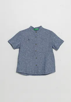 United Colors of Benetton camasa de in pentru copii 52VMCQ03W imagine