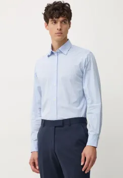 United Colors of Benetton camasa din bumbac barbati, cu guler clasic, regular, 53ZDUQ04A imagine