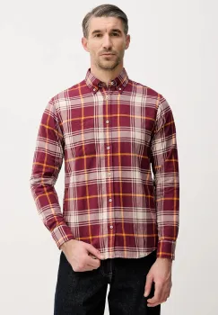 United Colors of Benetton camasa din bumbac cu guler button-down, regular, 5TCRUQ04W imagine