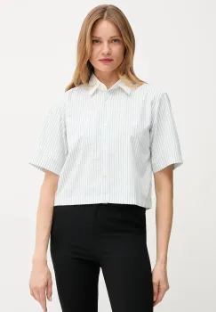 United Colors of Benetton camasa din bumbac cu guler clasic, relaxed, 59T7DQ0CI imagine