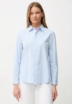 United Colors of Benetton camasa din bumbac culoarea alb, cu guler clasic, regular, 59T7DQ0BH imagine
