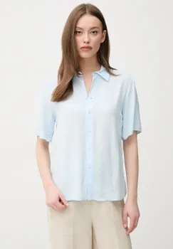 United Colors of Benetton camasa femei, cu guler clasic, regular, 5WPWDQ0B1 imagine