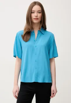 United Colors of Benetton camasa femei, cu guler clasic, regular, 5WPWDQ0B1 imagine