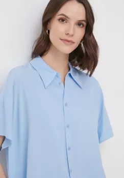 United Colors of Benetton camasa femei, cu guler clasic, relaxed imagine