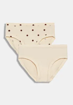 United Colors of Benetton chiloti copii 2-pack culoarea bej, 3SH70S02U imagine