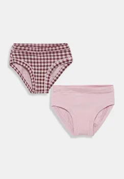 United Colors of Benetton chiloti copii 2-pack culoarea violet, 3SH70S02U imagine