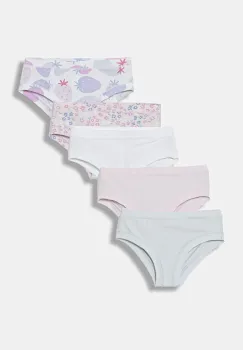 United Colors of Benetton chiloti pentru copii, din bumbac cu elastan pachet de 5 imagine