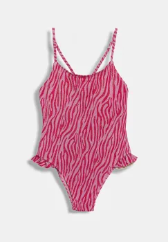 United Colors of Benetton costum de baie dintr-o bucata pentru copii culoarea roz, 3MNR0I00Q imagine