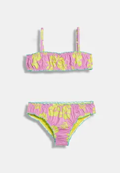United Colors of Benetton costum de baie pentru copii din doua piese culoarea roz, 3MVL0K02W imagine