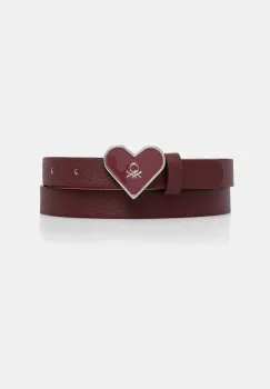 United Colors of Benetton curea copii culoarea bordo, 6QE6CL00S imagine