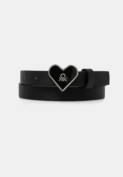 United Colors of Benetton curea copii culoarea negru, 6QE6CL00S imagine