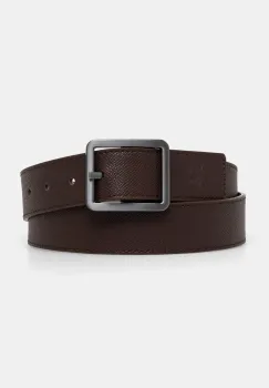 United Colors of Benetton curea cu doua fete barbati, culoarea maro, 6L90UL00L imagine