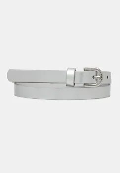 United Colors of Benetton curea culoarea argintiu, 6P6KCL00P imagine