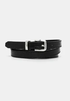 United Colors of Benetton curea culoarea negru, 63VHDL01C imagine