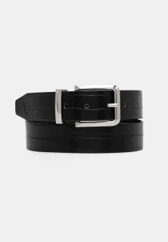 United Colors of Benetton curea culoarea negru, 63VHDL01D imagine