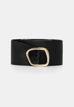 United Colors of Benetton curea culoarea negru, 668YDL01F imagine