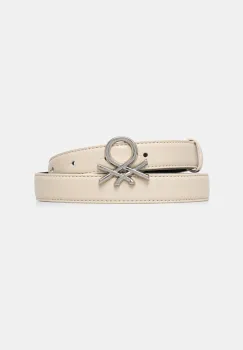 United Colors of Benetton curea femei, culoarea bej, 6QTUDL013 imagine